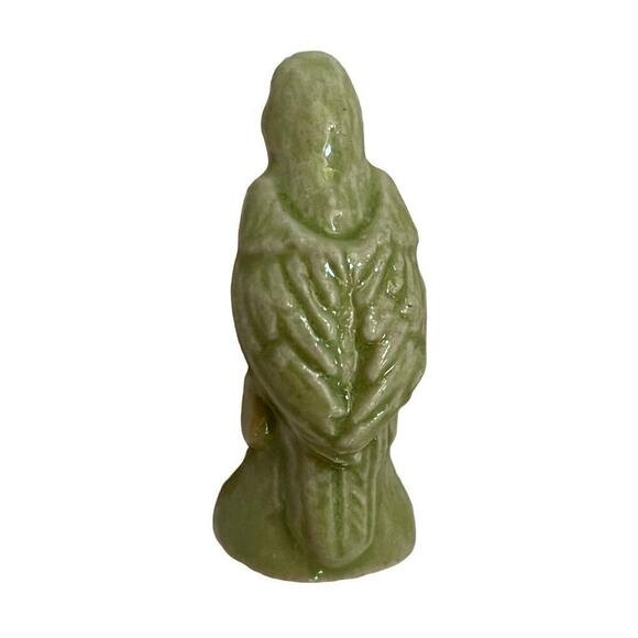 Vintage Wade of England Noah's Ark Green Ceramic Parrot. - Picture 4 of 5